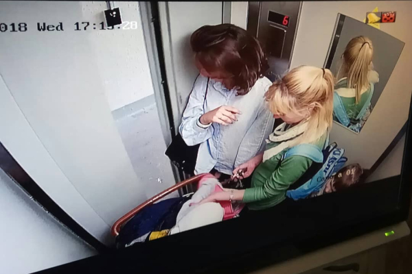 Установка видеонаблюдения в пассажирском лифте